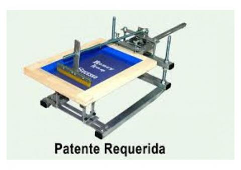 Maquina de serigrafia estampa canecas copos em silk screen 